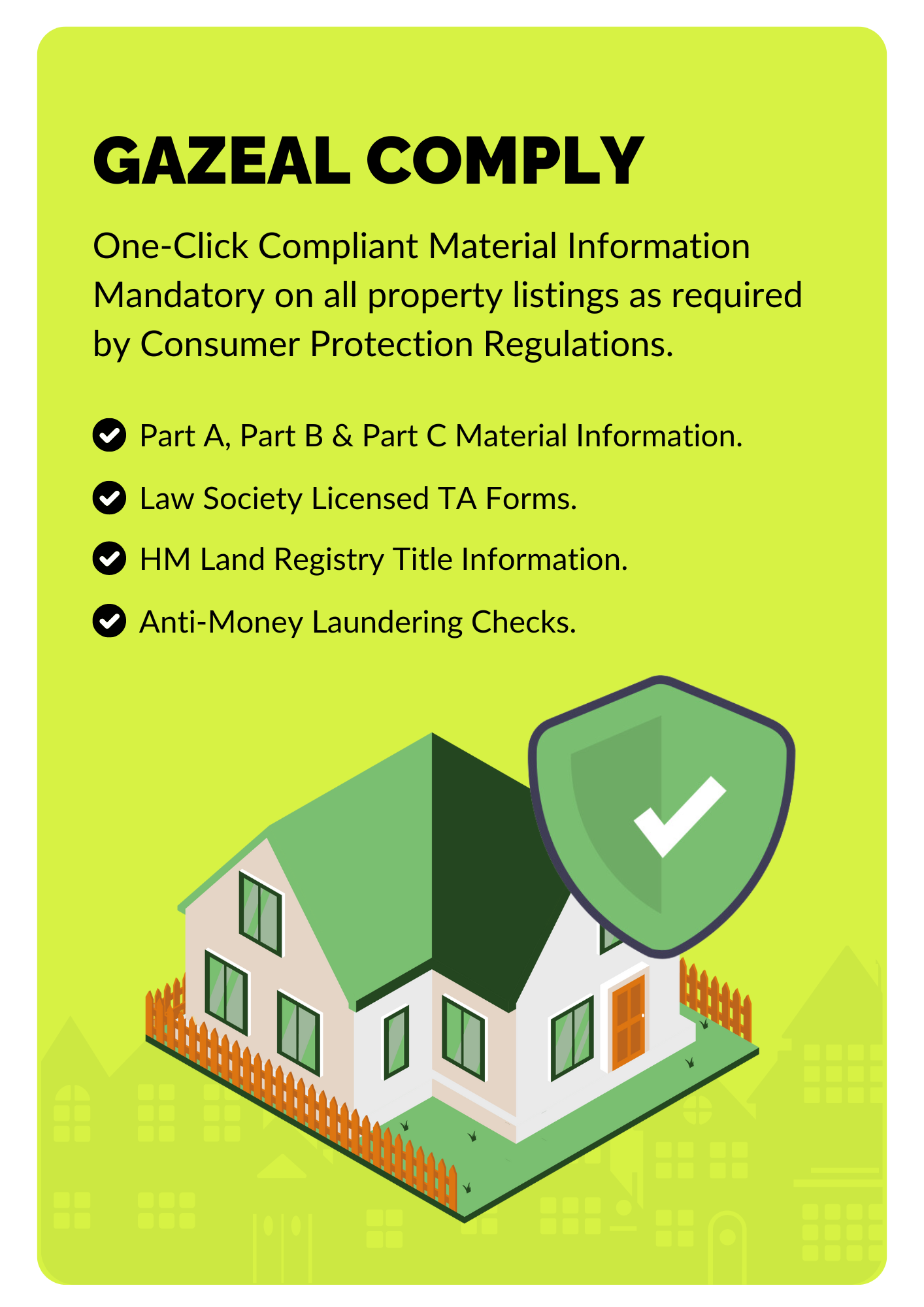Material Information for Property Listings