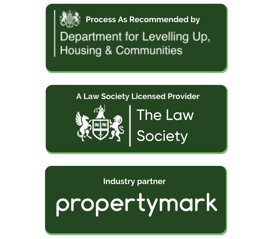 Law Society, Propertymark and Department for Levelling up, housing & communities.